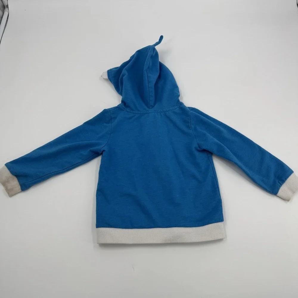 Baby Shark Jacket Boys 3T Blue Nickelodeon Doo Doo Long Sleeve Full Zip Pinkfong